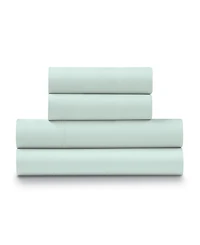 Ella Jayne Percale Cool and Crisp 300 Thread Count 100% Cotton 3-Pc. Sheet Set, Twin