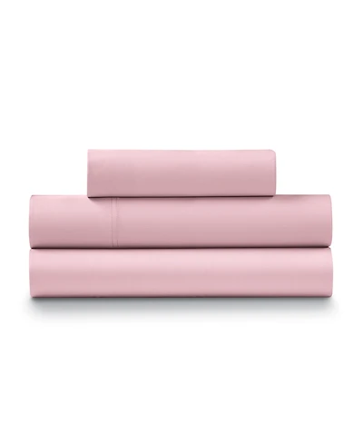 Ella Jayne Percale Cool and Crisp 300 Thread Count 100% Cotton 3-Pc. Sheet Set, Twin