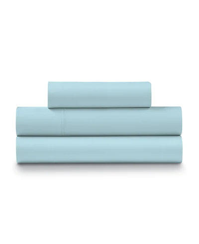 Ella Jayne Percale Cool and Crisp 300 Thread Count 100% Cotton 3-Pc. Sheet Set, Twin
