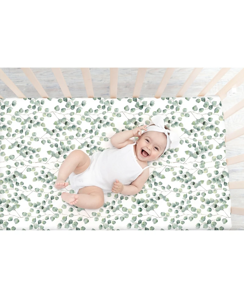 Bublo Baby Pack and Play Fitted Sheet, Portable Pack N Plays Mini Crib Sheets, Pack Play Sheets