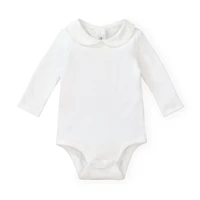 Hope & Henry Baby Boys Peter Pan Collar Bodysuit