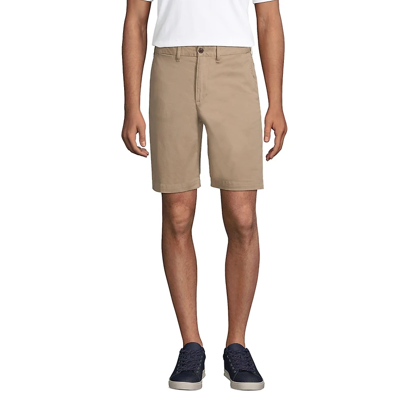 Lands' End Men's 9 Inch Comfort Waist First Knockabout Chino Shorts
