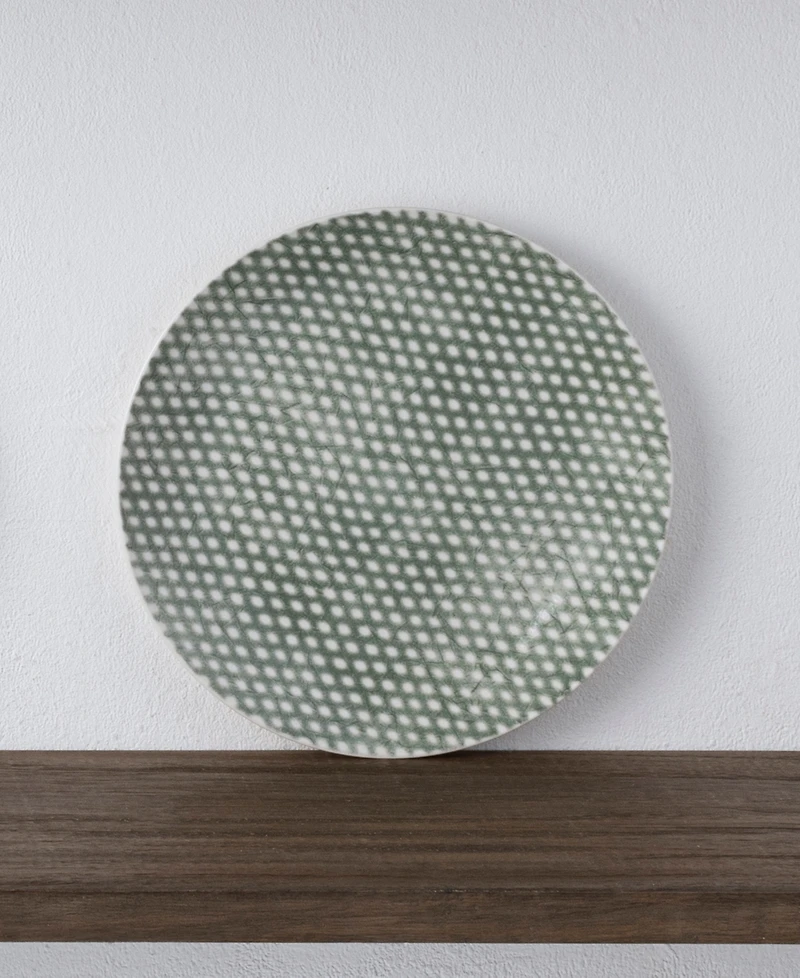 Noritake Hammock Dots Coupe Salad Plates, Set of 4