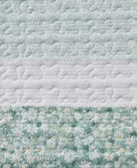 Madison Park Caralie Seersucker 4 Piece Quilt Sets