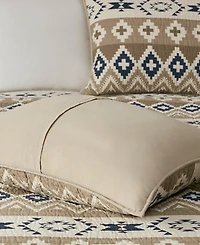 Woolrich Montana Printed Cotton Oversized 3 Piece Quilt Mini Set, King/California King