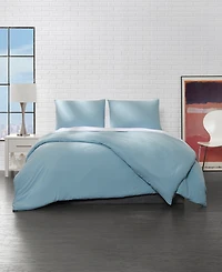 Ella Jayne Solid Microfiber 3-Pc. Duvet Cover Set, King/California King