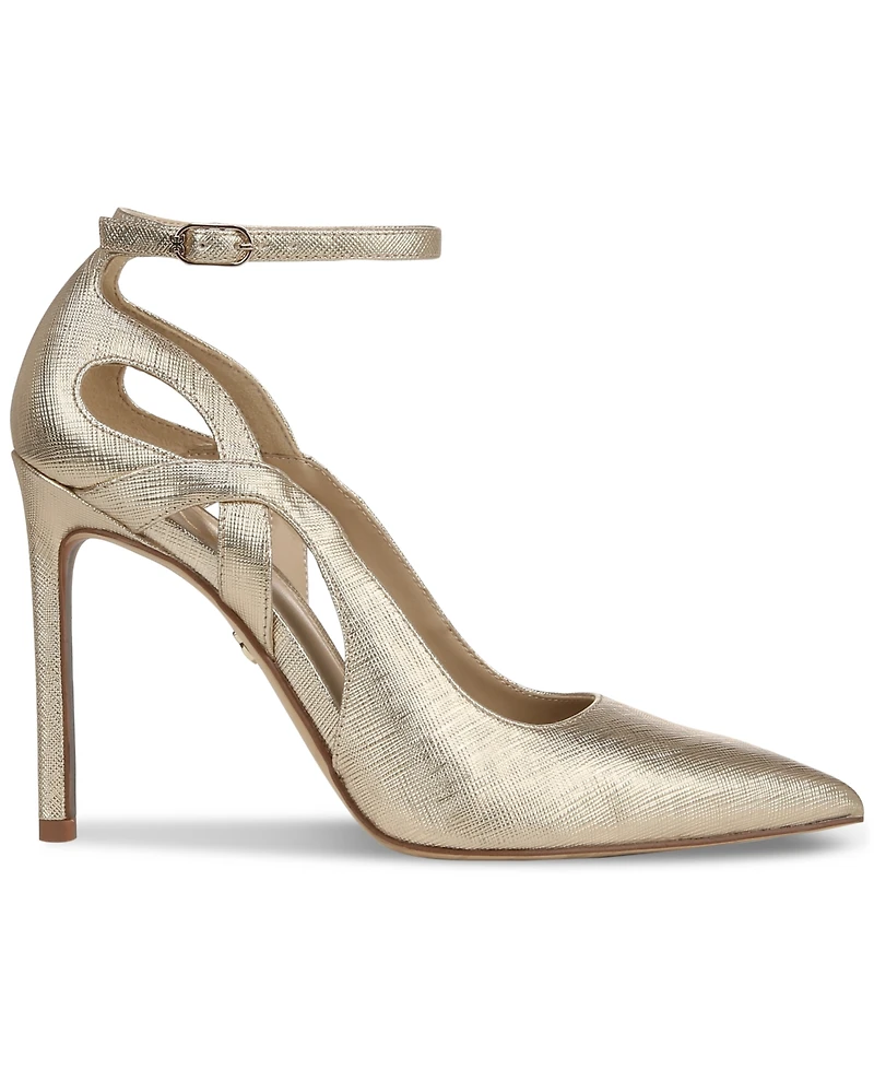 Sam Edelman Women's Adelisa Ankle-Strap Pointed-Toe Pumps