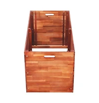 Garden Raised Bed Acacia Wood 39.4"x19.7"x19.7"