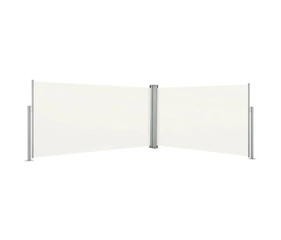 Retractable Side Awning 63"x236" Cream