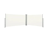 Retractable Side Awning 63"x236" Cream