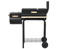 vidaXL Classic Charcoal Bbq Offset Smoker