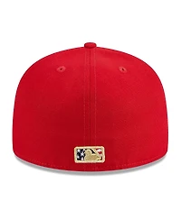 Men's New Era Red Chicago White Sox 2023 Fourth of July 59FIFTY Fitted Hat