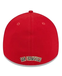 Men's New Era Red San Francisco Giants 2023 Fourth of July 39THIRTY Flex Fit Hat