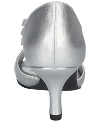 Easy Street Women's Oceana Peep Toe Pumps