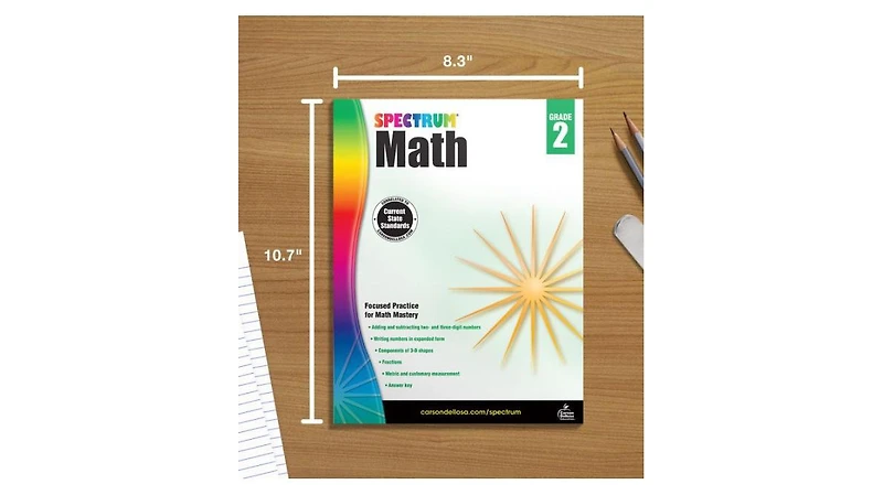 Spectrum Math, Grade 2 by Spectrum Compiler