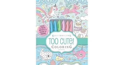 Kaleidoscope- Too Cute Coloring by Editors of Silver Dolphin Books