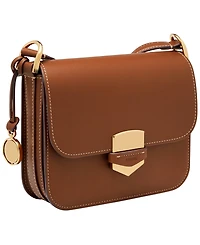 Fossil Lennox Leather Flap Crossbody Bag