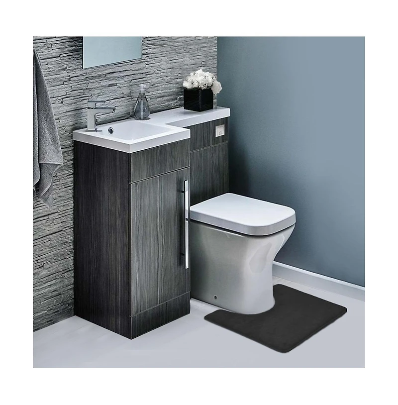 Non-Slip, Ultra Soft Plush, Memory Foam Bath Rug