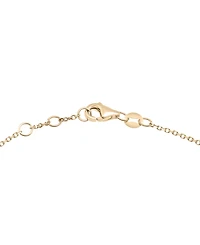 Wrapped Diamond Bar Bracelet (1/10 ct. t.w.) in 14k Gold, Created for Macy's