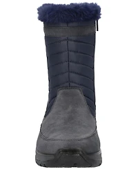 Easy Street Women's Frazer Slip Resistant and Waterproof Side Zip Boots
