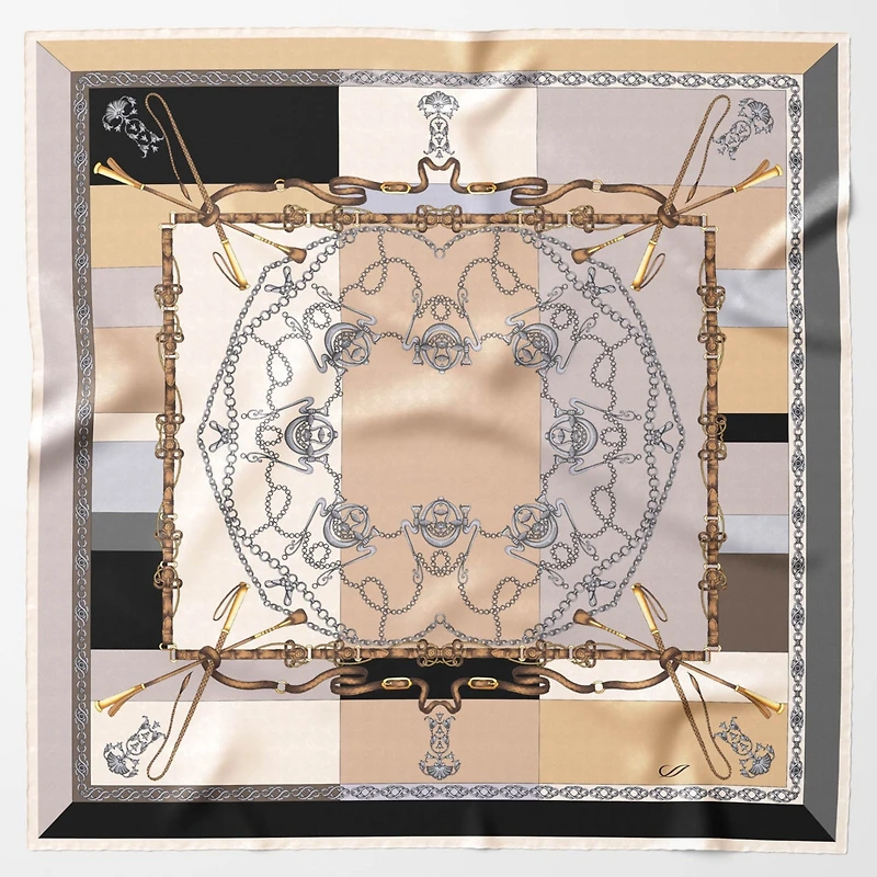 Gabriella - Hand Rolled Silk Foulard for Women