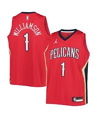 Jordan New Orleans Pelicans Big Boys and Girls Statement Swingman 2 Jersey - Zion Williamson