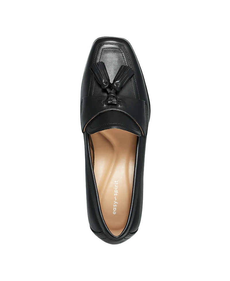 Easy Spirit Women's Drew eFlex Block Heel Loafers