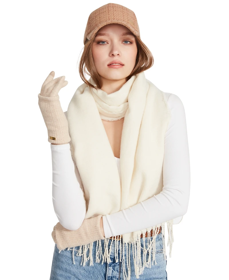 Steve Madden Women's Cozy Touchscreen Gloves, Created for Macy's
