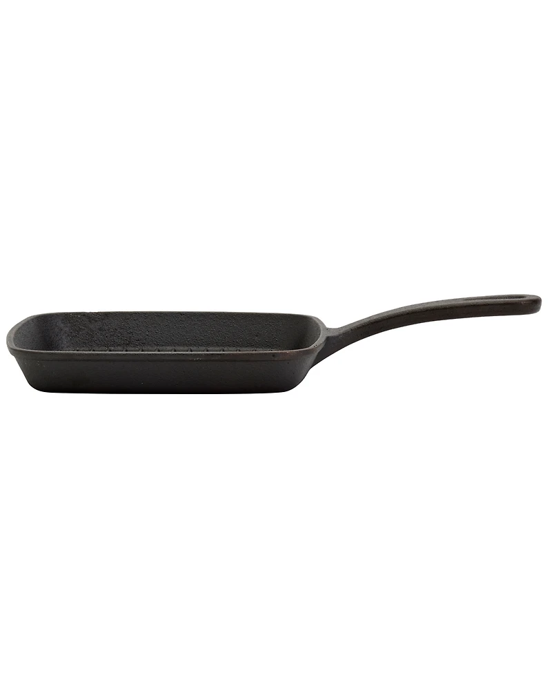 Smith and Clark Cast Iron 6.75" Square Grill Pan