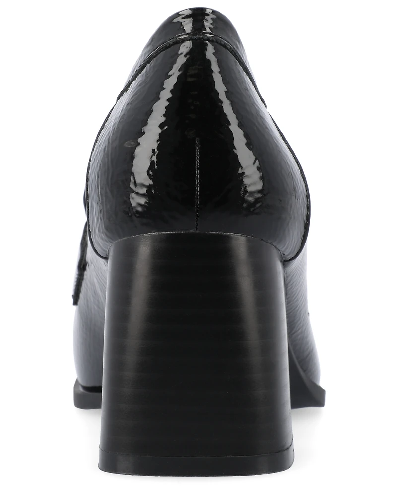 Journee Collection Women's Malleah Heeled Loafers