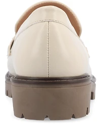 Journee Collection Women's Jessamey Lug Sole Round Toe Loafers