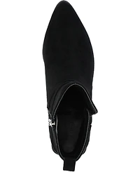 Journee Collection Women's Estelle Stacked Block Heel Booties