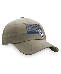 Men's Top of the World Khaki Nevada Wolf Pack Slice Adjustable Hat