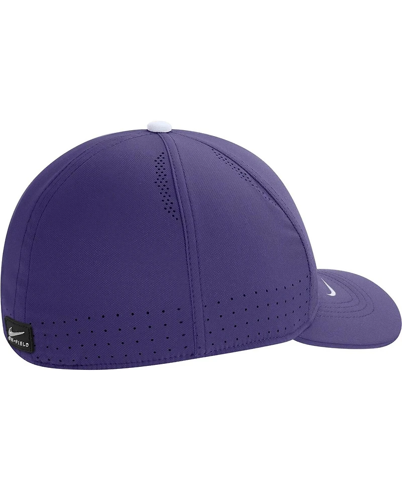 Men's Nike Purple Kansas State Wildcats Classic99 Swoosh Performance Flex Hat