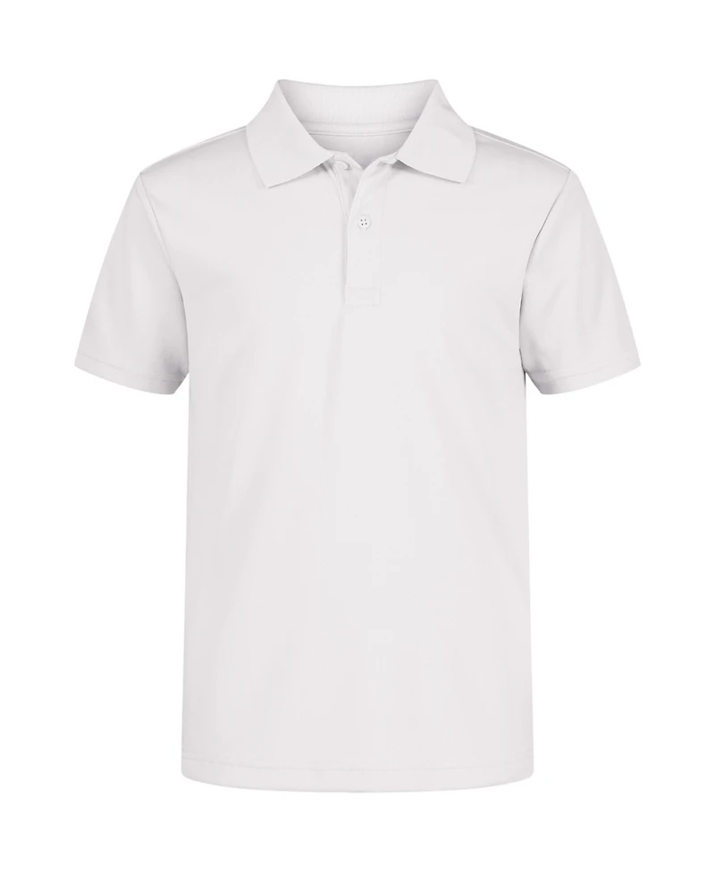 Nautica Little Boys Uniform Quick Dry Short Sleeve Performance Stretch Polo