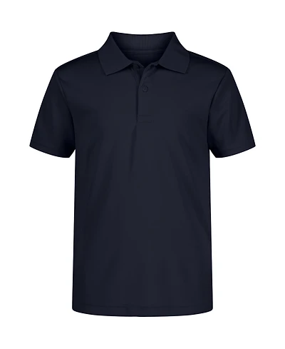 Nautica Little Boys Uniform Quick Dry Short Sleeve Performance Stretch Polo