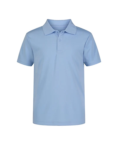 Nautica Little Boys Uniform Quick Dry Short Sleeve Performance Stretch Polo