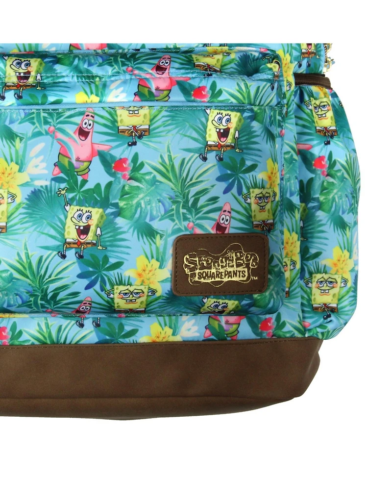 SpongeBob SquarePants And Patrick Star Tropical School Travel Backpack