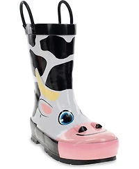 Toddler, Little Boy's and Big Colbie Cow Rain Boot