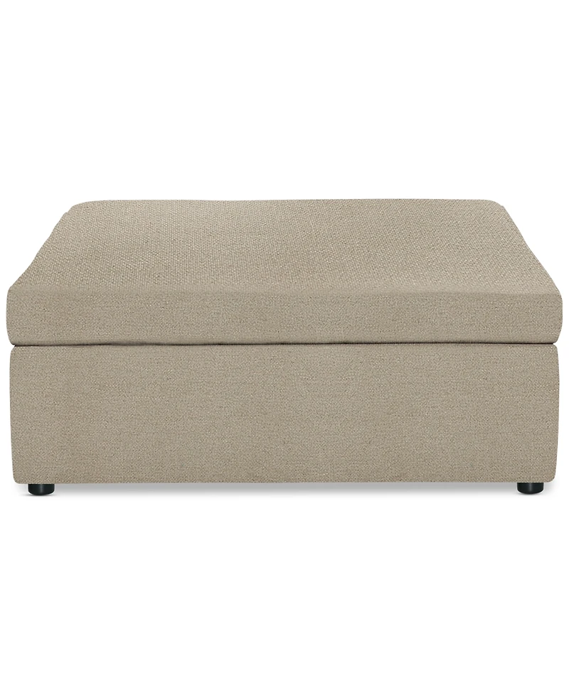 Closeout! Wrenley 36" Fabric Storage Ottoman, Created for Macy's