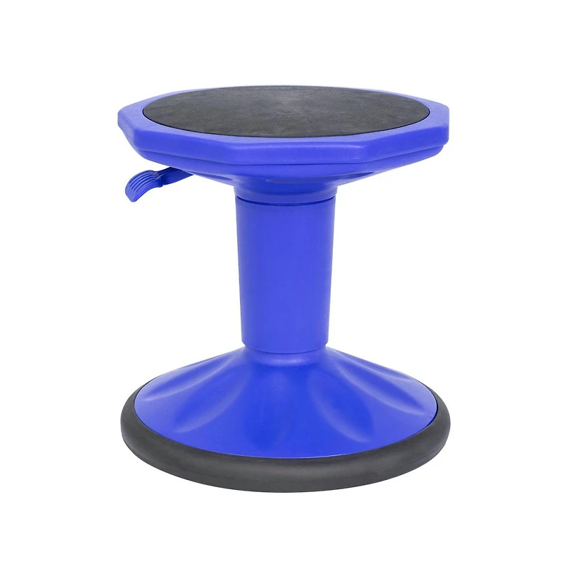 Emma+Oliver Saylor Height Adjustable Active Motion Stool For Kids With Weighted Rubber Non-Slip Bottom