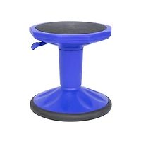 Emma+Oliver Saylor Height Adjustable Active Motion Stool For Kids With Weighted Rubber Non-Slip Bottom