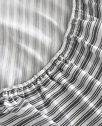 Nautica Coleridge Stripe Cotton Percale Fitted Sheet