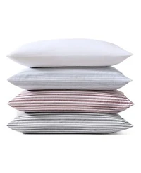 Nautica Solid Cotton Percale Fitted Sheets