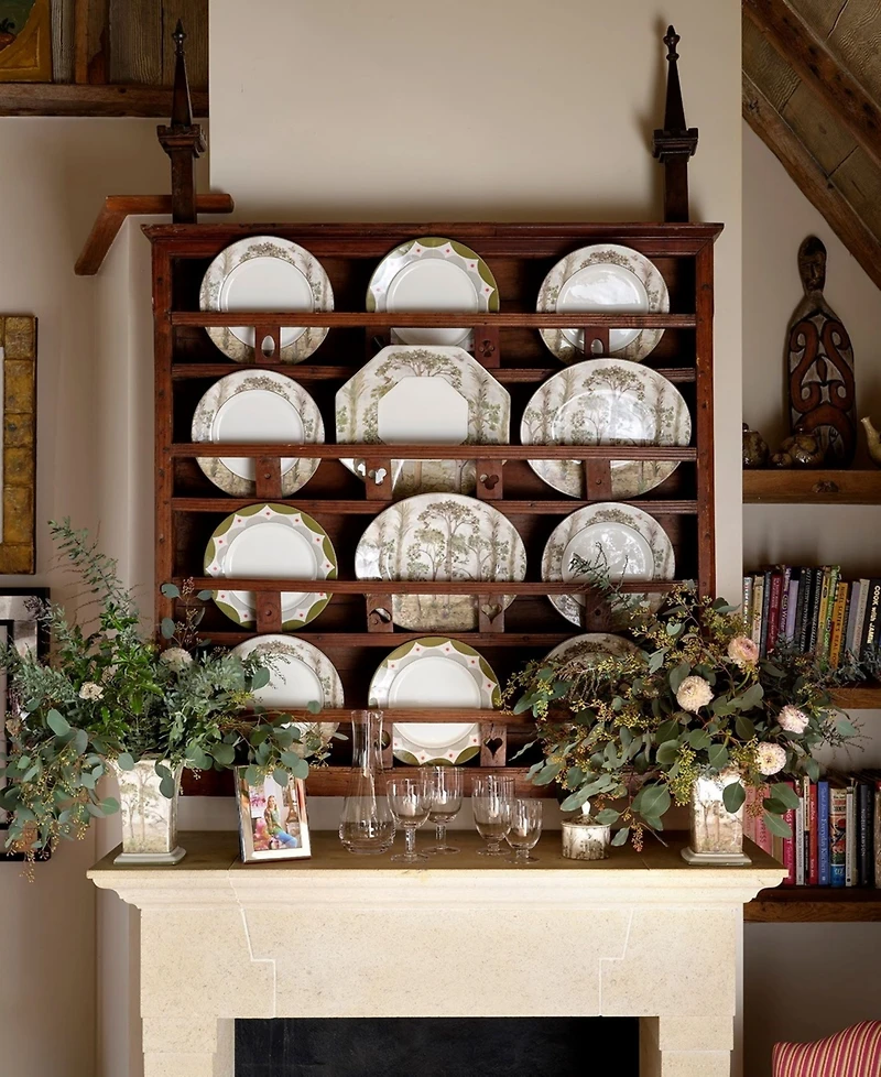 Kit Kemp for Spode Tall Trees Oval Platter, 14"