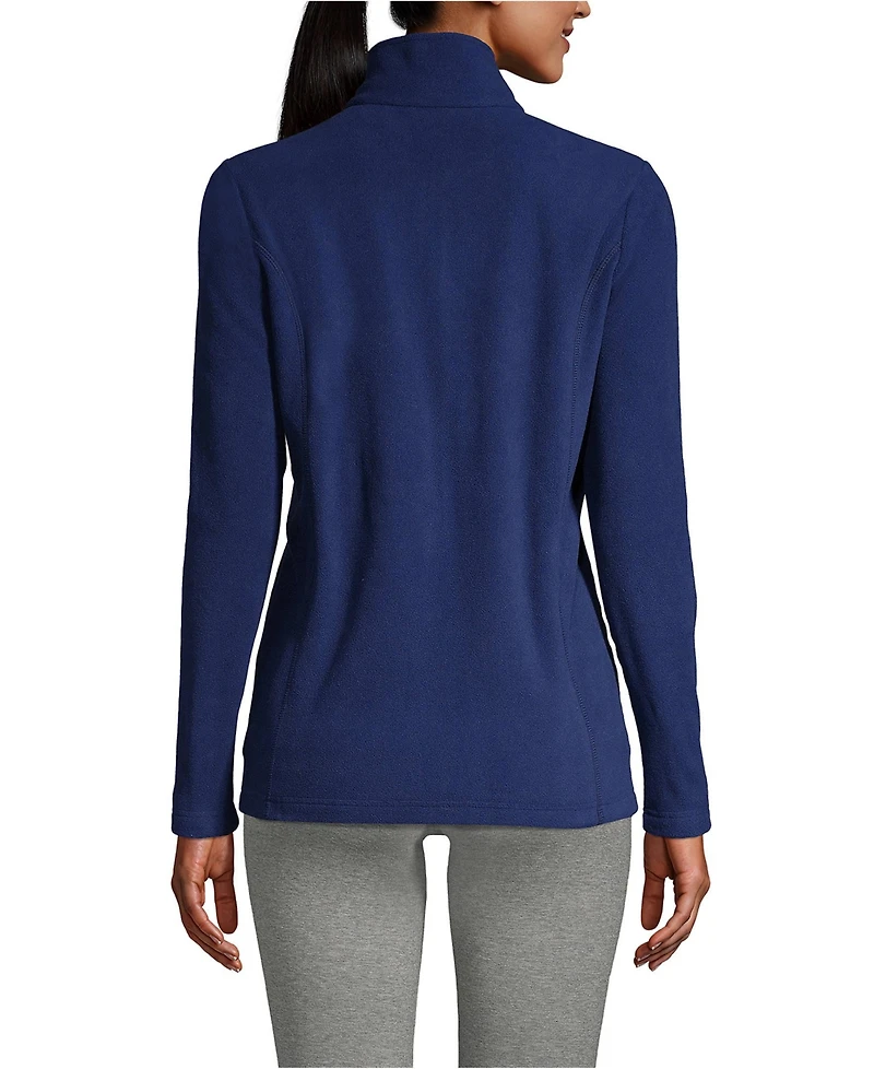 Lands' End Women's Anyweather Fleece Full Zip Jacket