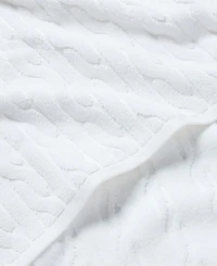 Lauren Ralph Sanders Cable Bath Towel, 30" x 56"
