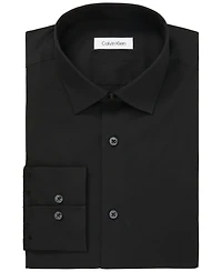 Calvin Klein Men's Refined Cotton Stretch Slim Fit Dress Shirt