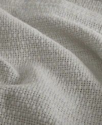 Madison Park Freshspun Basketweave Cotton Blanket