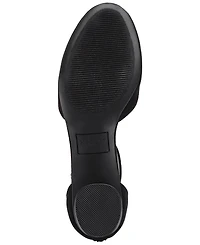 Style & Co Women's Alinaa Two Piece Stacked Heel Dress Pumps, Created for Macy's